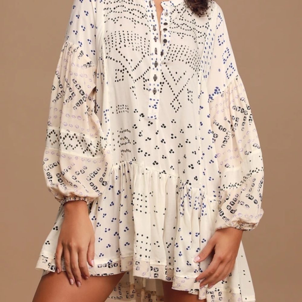 Free People Shibori Tunic